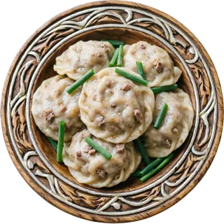 Якутские пельмени с олениной